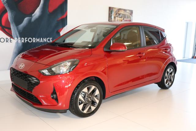 Hyundai i10 - i Line Plus 1.2 61 kW MEGA PREIS ! 5 Jahre Garantie (84 PS) Klimaanlage, Radio/DAB, Bluetooth, Apple CarPlay & Android Auto, Einparkhilfe hinten, Lichtsensor, Fahrersitz höhenverstellbar, 15