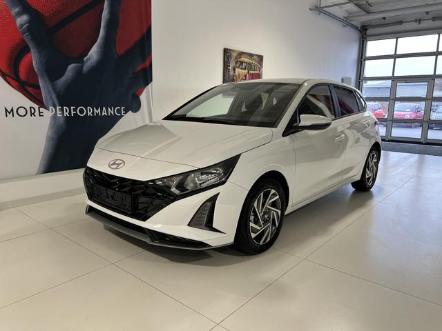 Hyundai i20 - Family 1.0 T-GDI 73 kW (100 PS) Navigationssystem, Klimaautomatik, Sitzheizung, Lenkradheizung, Radio mit DAB, Apple CarPlay & Android Auto, Rückfahrkamera, Einparkhilfe hinten, Lichtsensor, Spurassistent, Fernlichtassistent, Verkehrszeichenassistent uvm. Lagerfahrzeug