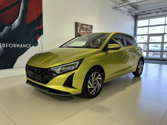 Hyundai i20 GO Plus 1.0 T-GDI DCT Lucid Lime Metallic, Beispielbilder, teilweise mit Sonderausstattung