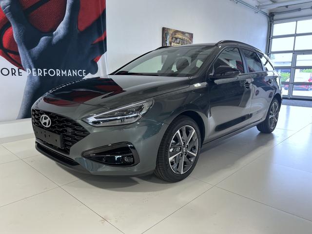 Hyundai i30 - GO+ 1.0 T-GDi 73 kW (100 PS) 2-Zonen-Klimaautomatik, Lenkradheizung, Sitzheizung, Navigationssystem, DAB, Apple CarPlay, Android Auto, LED-Abblendlicht, Lichtsensor, Einparkhilfe vorne und hinten, Rückfahrkamera, 17 Zoll Leichtmetallfelgen, uvm.