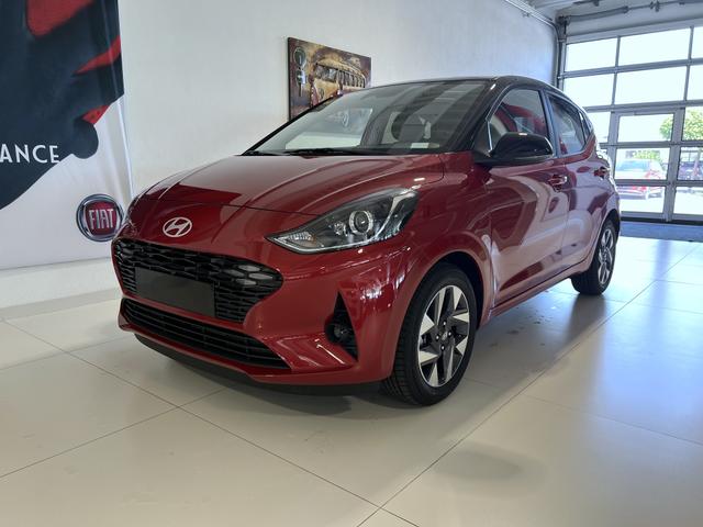 Hyundai i10 - Trend Line 1,2 MT 61 kW (84 PS) Klimaautomatik, Lenkradheizung, Sitzheizung, Radio, DAB, Android Auto & Apple CarPlay, Lichtsensor, Tempomat, Spurhalteassistent, Verkehrszeichenerkennung, Rückfahrkamera, Privacy Glass, 15 Z Leichtmetallfelgen, uvm.