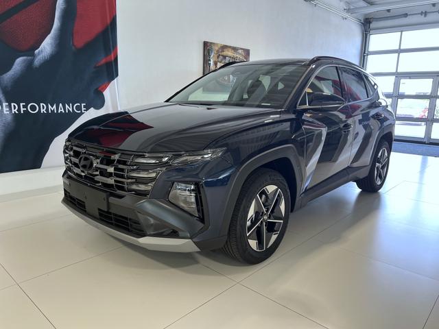 Hyundai TUCSON - GO+ 1.6 T-GDI Hybrid 4WD AT 158 kW / 215 PS Panorama Dach, Smart Sense-Paket, 2-Zonen-Klimaautomatik, Android Auto, Apple CarPlay, Voll-LED Scheinwerfer, Keyless Go, Navigationssystem, Virtual Cockpit, 18 Zoll Leichtmetallfelgen, uvm.
