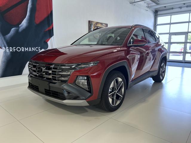 Hyundai TUCSON - GO+ 1.6 T-GDI Hybrid 4WD AT 158 kW / 215 PS Smart Sense-Paket, 2-Zonen-Klimaautomatik, Android Auto, Apple CarPlay, Voll-LED Scheinwerfer, Keyless Go, Navigationssystem, Virtual Cockpit, 18 Zoll Leichtmetallfelgen, uvm.