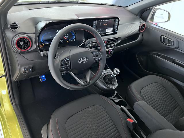 Hyundai i10 N Line Lucid Lime Metallic