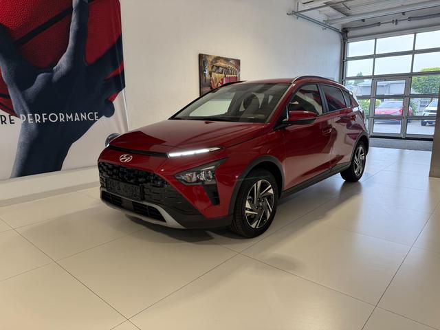 BAYON - i Line Plus 1.0 T-GDI 73 kW (100 PS) Klimaautomatik, Sitzheizung, Lenkradheizung, Radio, DAB, Android Auto, Apple CarPlay, Volldigitales Kombiinstrument, Privacy Glass, Bluetooth, Ambiente-Beleuchtung, 16 Zoll Leichtmetallfelgen, uvm.