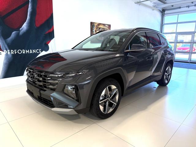 Hyundai TUCSON - GO+ 1.6 T-GDI 48V 2WD DCT 117 kW (160 PS) 2-Zonen-Klimaautomatik, Android Auto, Apple CarPlay, Voll-LED Scheinwerfer, Keyless Go, Navigationssystem, Virtual Cockpit, 18 Zoll Leichtmetallfelgen, uvm.