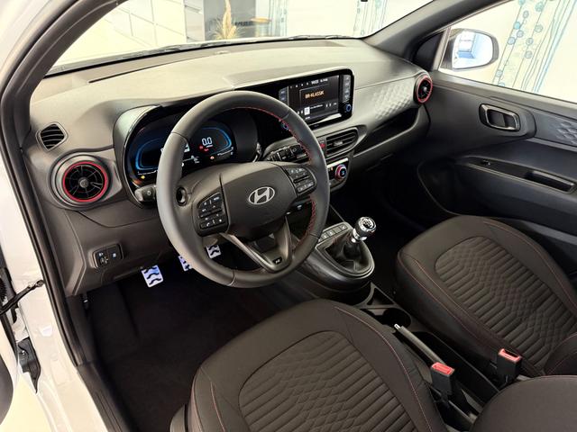 Hyundai i10 N Line Atlas White