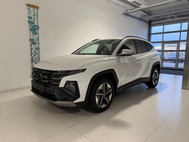 Hyundai TUCSON - GO! 1.6 T-GDI Hybrid 2WD AT 176 kW (239 PS) 5 Jahre Garantie, 2-Zonen-Klimaautomatik, Sitzheizung, Lenkradheizung, Navigationssystem, DAB, Android Auto, Apple CarPlay, Rückfahrkamera, Einparkhilfe vorne und hinten, 18 Zoll Leichtmetallfelgen, uvm.