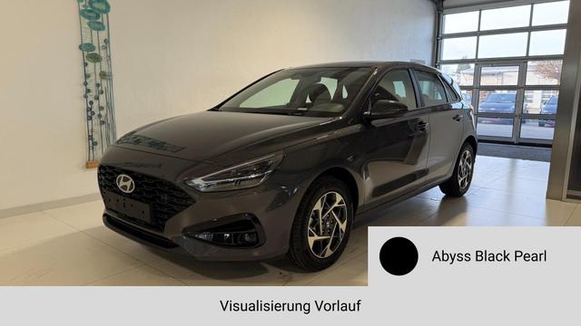 Hyundai i30 - GO 1.5 DPI 71 kW (97 PS) Radio, DAB, Android Auto, Apple CarPlay, Navigationssystem, Bluetooth, Klimaanlage, Lenkradheizung, Sitzheizung, R&uuml;ckfahrkamera, Einparkhilfe vorne und hinten, 16 Zoll Leichtmetallfelgen, uvm.