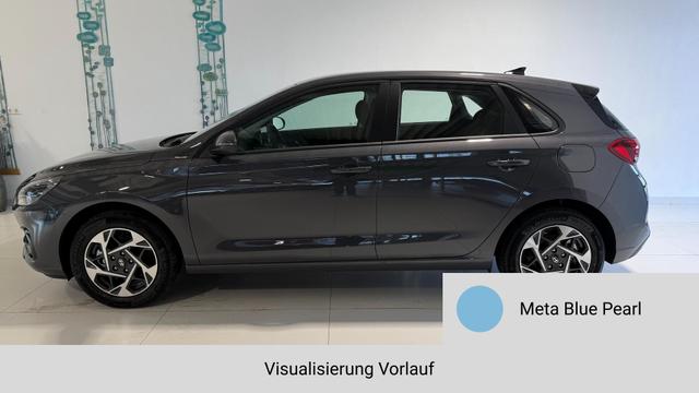 i30 Meta Blue Vorlauf, Beispielbilder, ggf. teilweise mit Sonderausstattung