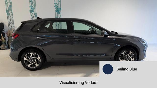 i30 Sailing Blue Vorlauf, Beispielbilder, ggf. teilweise mit Sonderausstattung
