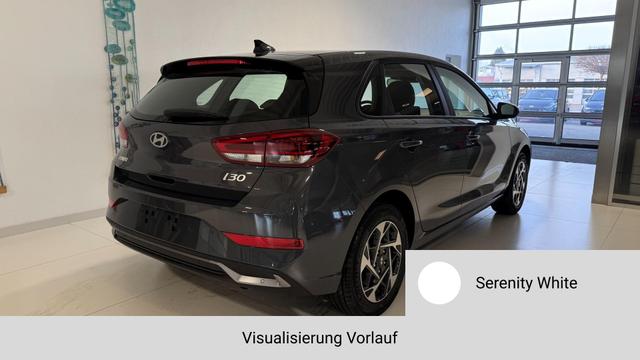 i30 Serenity White Vorlauf, Beispielbilder, ggf. teilweise mit Sonderausstattung