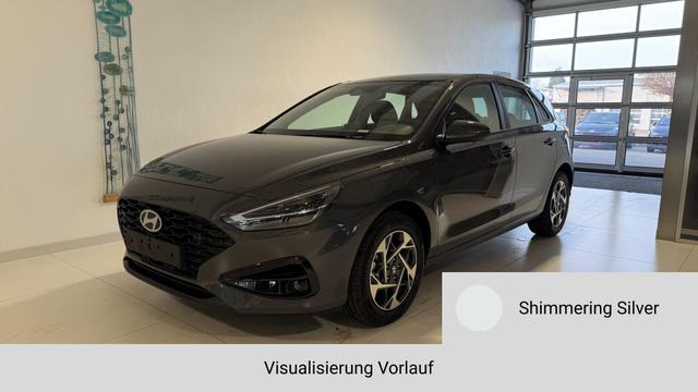 Hyundai i30 - GO 1.5 DPI 71 kW (97 PS) Radio, DAB, Android Auto, Apple CarPlay, Navigationssystem, Bluetooth, Klimaanlage, Lenkradheizung, Sitzheizung, R&uuml;ckfahrkamera, Einparkhilfe vorne und hinten, 16 Zoll Leichtmetallfelgen, uvm.