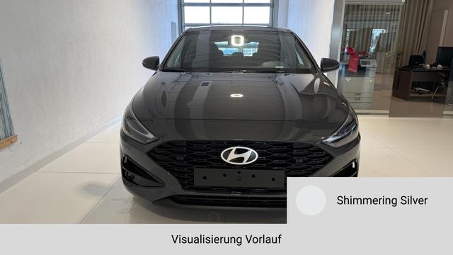 i30 Shimmering Silver Vorlauf, Beispielbilder, ggf. teilweise mit Sonderausstattung