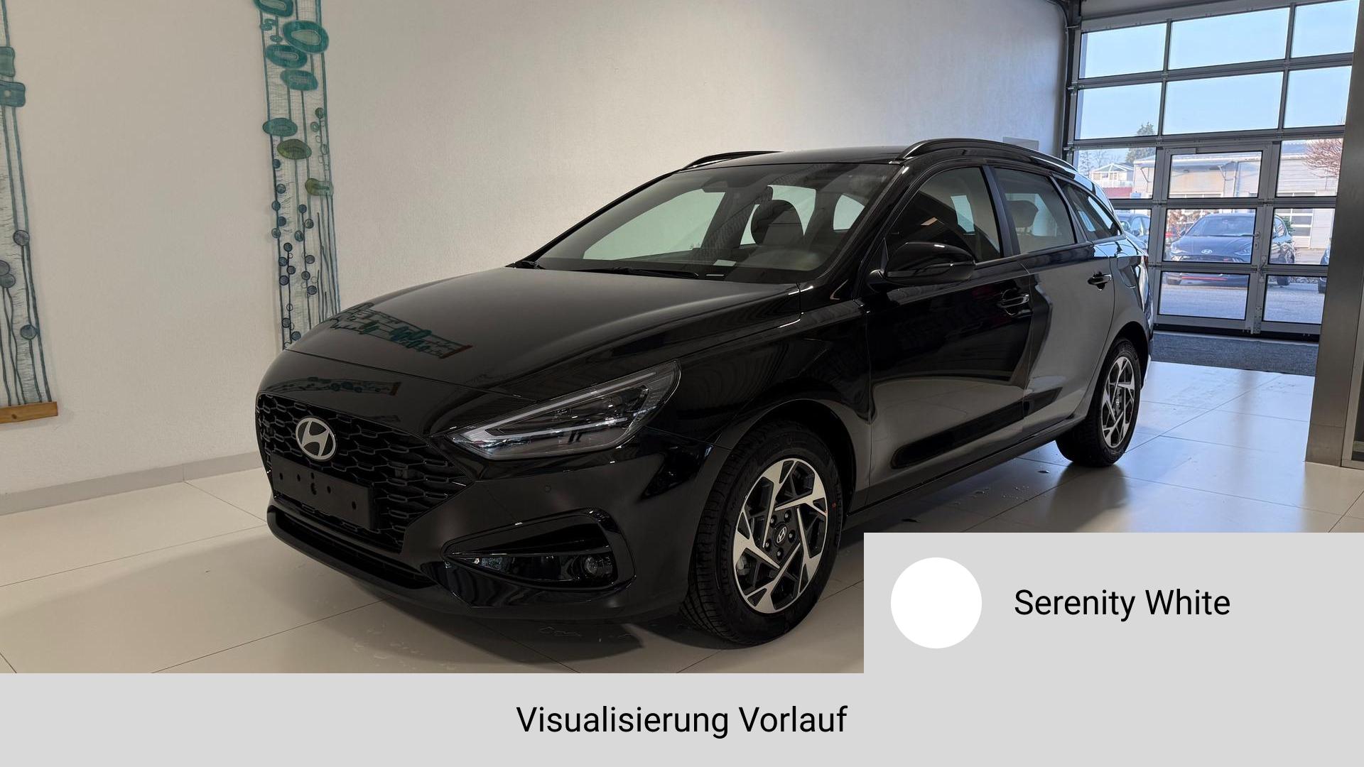 Hyundai i30 Kombi Go 1.5 DPI 71 kW (97 PS) 5 Jahre Garantie ! Radio, DAB, Android Auto, Apple CarPlay, Navigationssystem, Bluetooth, Klimaanlage, Lenkradheizung, Sitzheizung, R&uuml;ckfahrkamera, Einparkhilfe vorne und hinten, 16 Zoll Leichtmetallfelgen, uvm. 