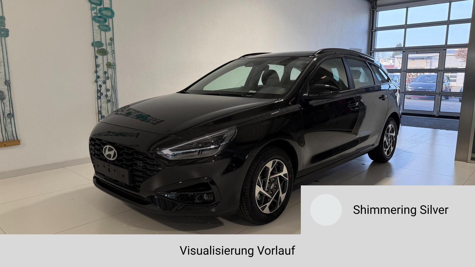 Hyundai i30 Kombi Go 1.5 DPI 71 kW (97 PS) 5 Jahre Garantie ! Radio, DAB, Android Auto, Apple CarPlay, Navigationssystem, Bluetooth, Klimaanlage, Lenkradheizung, Sitzheizung, R&uuml;ckfahrkamera, Einparkhilfe vorne und hinten, 16 Zoll Leichtmetallfelgen, uvm. 