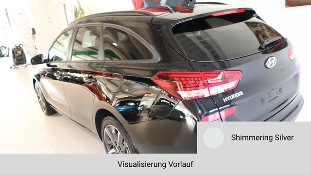 i30 Shimmering Silver Vorlauf, Beispielbilder, ggf. teilweise mit Sonderausstattung