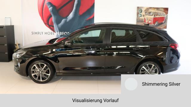 i30 Shimmering Silver Vorlauf, Beispielbilder, ggf. teilweise mit Sonderausstattung