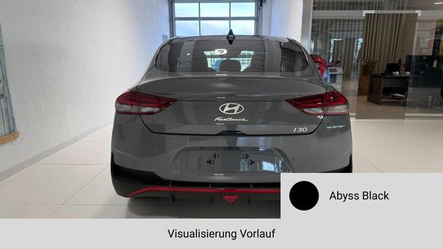 i30 Abyss Black Vorlauf, Beispielbilder, teilweise mit Sonderausstattung