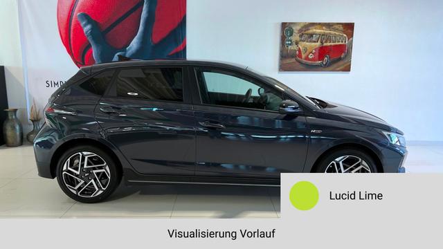 i20 Lucid Lime, Beispielbilder, ggf. teilweise mit Sonderausstattung