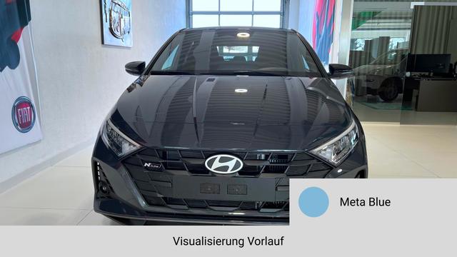 i20 Meta Blue Vorlauf, Beispielbilder, ggf. teilweise mit Sonderausstattung