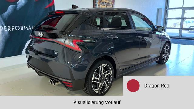 i20 Dragon Red Vorlauf, Beispielbilder, ggf. teilweise mit Sonderausstattung