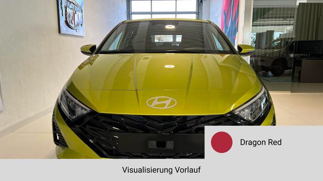 i20 Go Plus Dragon Red Vorlauf, Beispielbilder, ggf. teilweise mit Sonderausstattung