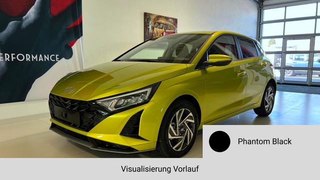 Hyundai i20 - GO+ 1.0 T-GDI DCT 73 kW (100 PS) Lenkradheizung, Sitzheizung, Klimaautomatik, DAB, Android Auto, Apple CarPlay, Navigationssystem, Digitales Cockpit, Einparkhilfe hinten, R&uuml;ckfahrkamera, LED-Scheinwerfer, 16 Zoll Leichtmetallfelgen, uvm.