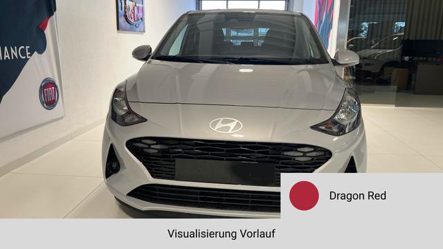 i10 Go Plus Dragon Red Vorlauf, Beispielbilder, ggf. teilweise mit Sonderausstattung