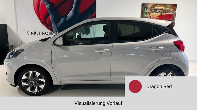 i10 Go Plus Dragon Red Vorlauf, Beispielbilder, ggf. teilweise mit Sonderausstattung