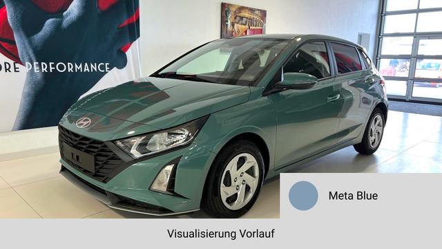 Hyundai i20 - GO 1.2 MPI 58 kW (79 PS) Navigationssystem, Bluetooth, DAB, Klimaanlage, R&uuml;ckfahrkamera, Apple CarPlay, Android Auto, PDC hinten, Sitzheizung, Lenkradheizung, Spurassistent, Tempomat uvm.