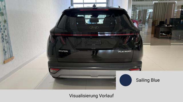 Tucson GO Plus Sailing Blue Vorlauf