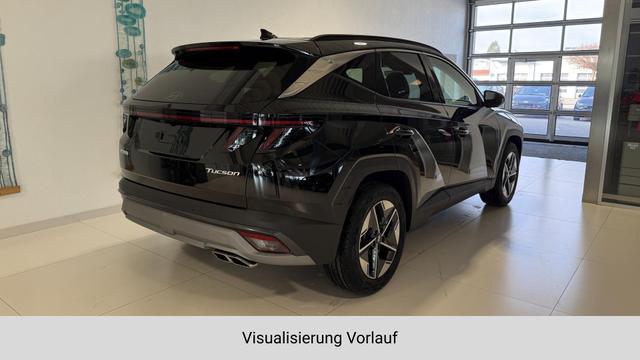 Tucson GO Plus Abyss Black Vorlauf, Beispielbilder, ggf. teilweise mit Sonderausstattung