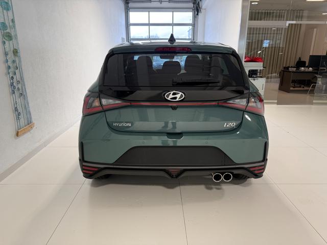 Hyundai i20 N Line Mangrove Green