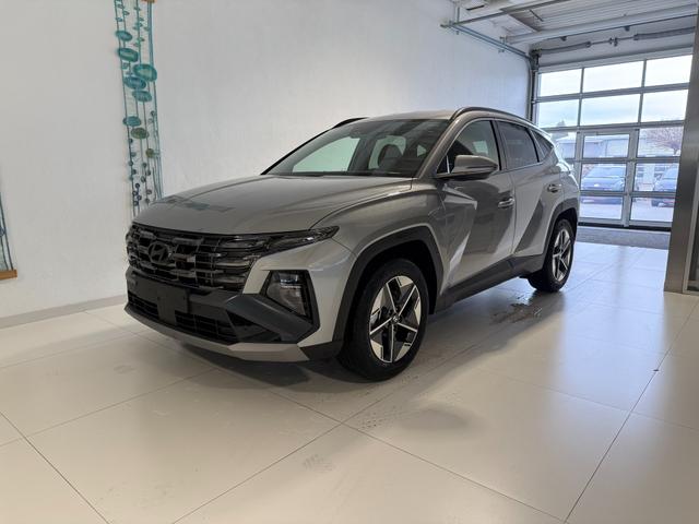 Hyundai TUCSON - GO+ 1.6 T-GDI 48V 2WD 117 kW (160 PS) 2-Zonen-Klimaautomatik, Android Auto, Apple CarPlay, Voll-LED Scheinwerfer, Keyless Go, Navigationssystem, Virtual Cockpit, 18 Zoll Leichtmetallfelgen, uvm.