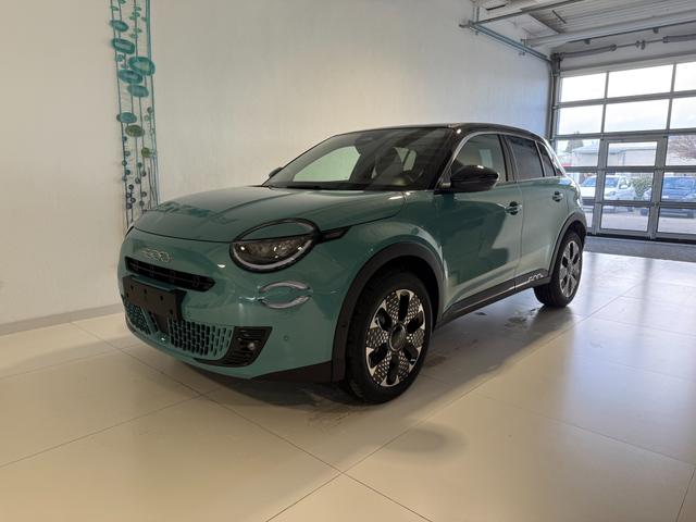 Fiat 600 - La Prima Hybrid 1.2 T3 107 kW (145 PS) DCT Sie sparen 5.100,00 € Klimaautomatik, Massagesitz, Sitzheizung, elektrisch verstellbarer Fahrersitz, Radio, DAB, Apple CarPlay, Android Auto, Navigationssystem, 18 Zoll Leichtmetallfelgen, uvm.