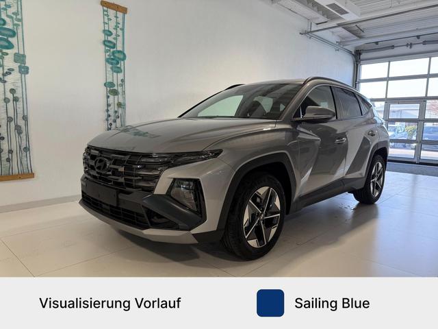 Hyundai TUCSON - GO 1.6 T-GDI 4WD DCT 132 kW (179 PS) 2-Zonen-Klimaautomatik, Sitzheizung, Lenkradheizung, Navigationssystem, DAB, Android Auto, Apple CarPlay, R&uuml;ckfahrkamera, Einparkhilfe vorne und hinten, 18 Zoll Leichtmetallfelgen, uvm.