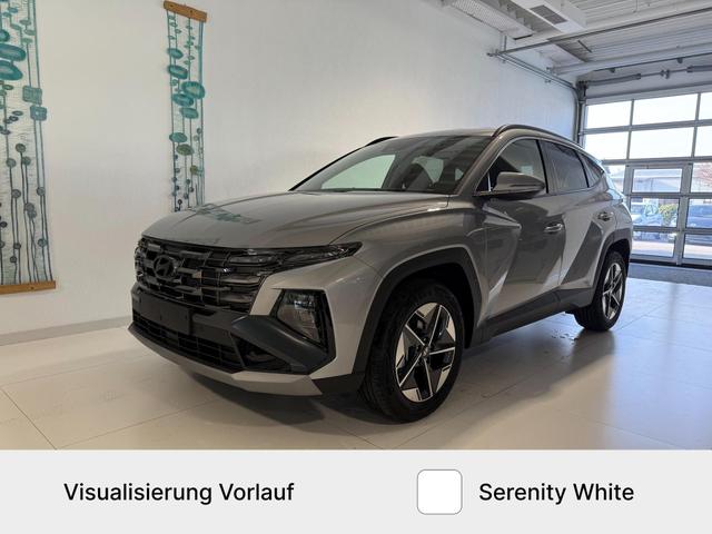 Hyundai TUCSON - GO 1.6 T-GDI 4WD DCT 132 kW (179 PS) 2-Zonen-Klimaautomatik, Sitzheizung, Lenkradheizung, Navigationssystem, DAB, Android Auto, Apple CarPlay, R&uuml;ckfahrkamera, Einparkhilfe vorne und hinten, 18 Zoll Leichtmetallfelgen, uvm.