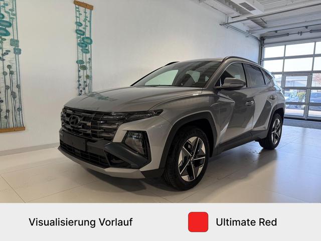Hyundai TUCSON - GO 1.6 T-GDI 4WD DCT 132 kW (179 PS) 2-Zonen-Klimaautomatik, Sitzheizung, Lenkradheizung, Navigationssystem, DAB, Android Auto, Apple CarPlay, R&uuml;ckfahrkamera, Einparkhilfe vorne und hinten, 18 Zoll Leichtmetallfelgen, uvm.