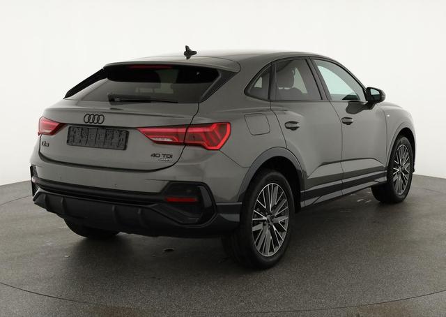 Audi Q3 Sportback 40 TDI quattro S line qu S-LINE, AHK, 19-Zoll, Optik schwarz, Navi, Kamera, el. Klappe 