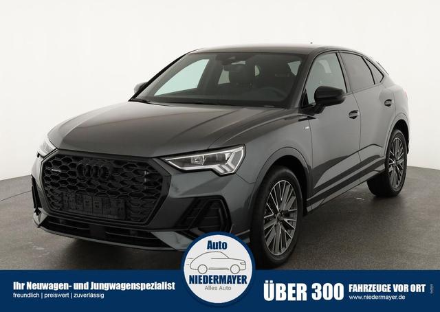 Audi Q3 Sportback - 40 TDI quattro S line qu S-LINE, AHK, 19-Zoll, Optik schwarz, Navi, Kamera, el. Klappe, 4-J. Garantie