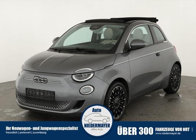 Fiat 500e Cabrio - La Prima 42 kWh, Leder, Navi, Kamera, LED