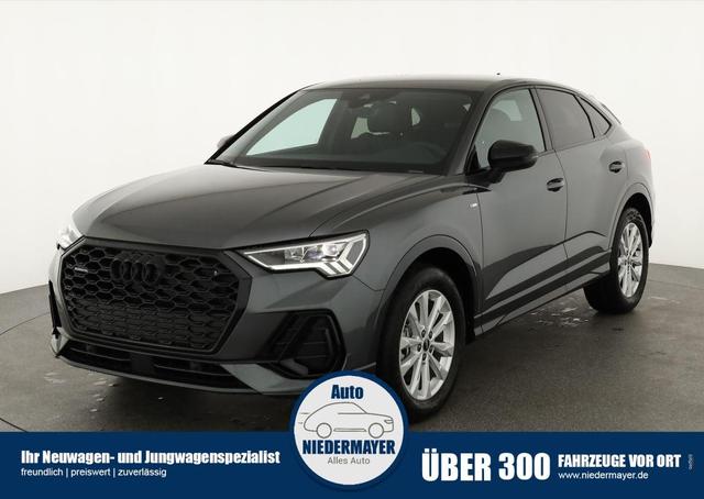 Audi Q3 Sportback - 40 TDI quattro S line qu S-LINE, AHK, Optik schwarz, Navi, Kamera, el. Klappe, 4-J. Garantie