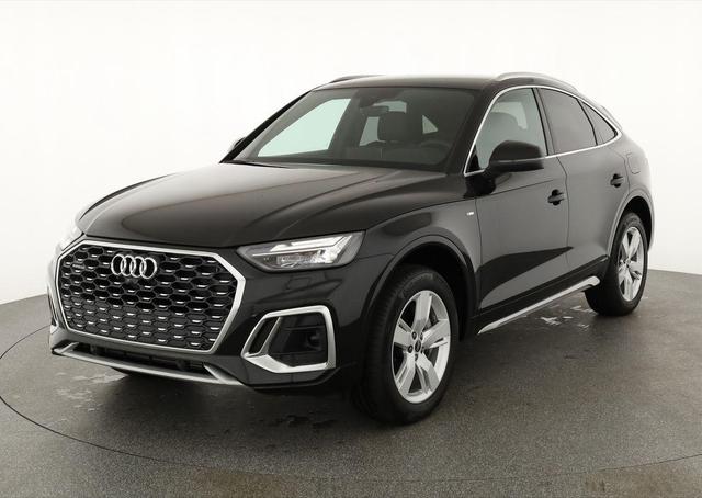 Audi Q5 Sportback - 55 TFSI e quattro S line TFSIe S-LINE, AHK, 19-Zoll, Teilleder