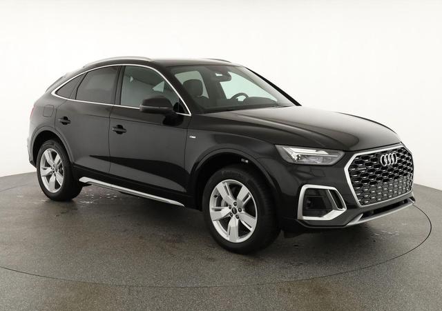 Audi Q5 Sportback 55 TFSI e quattro S line TFSIe S-LINE, AHK, 19-Zoll, Teilleder 