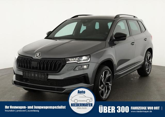 Skoda Karoq - Sportline 4x4 2.0 TDI DSG Sportline, Matrix, Teilleder, Navi, Side, 5-J. Garantie