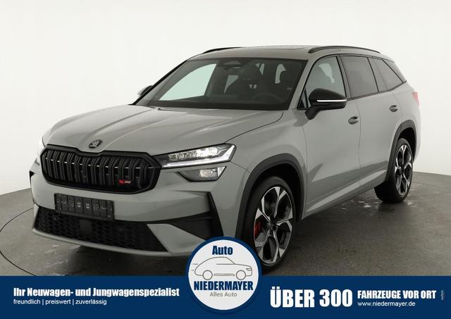 Skoda Kodiaq - 2.0 TSI 195 kW 4x4 RS DSG 4x4, 7-Sitzer, Pano, AHK, Canton, HuD, 5-J Garantie