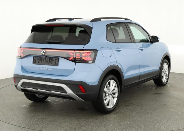 Volkswagen T-Cross 1.0 TSI 85 kW Life Life, AHK, IQ.Light, Kamera, ACC, Side. Winter, 17-Zoll 