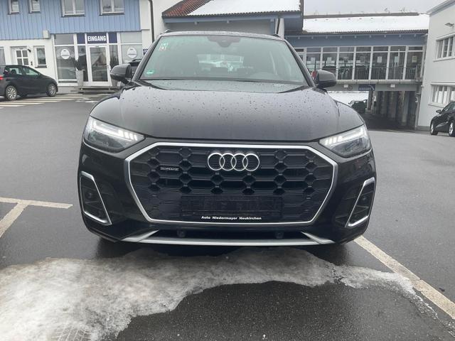 Audi Q5 - 40 TDI quattro S line S-Line, Matrix, AHK, Pano, Teilleder, 20-Zoll
