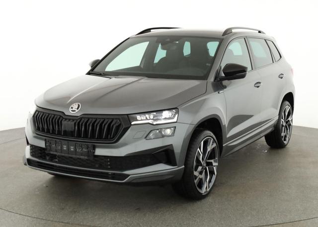 Skoda Karoq - Sportline 1.5 TSI DSG Sportline, AHK, Navi, Matrix, Side, el. Klappe, Winter, 5 J.-Garantie, 19-Zoll